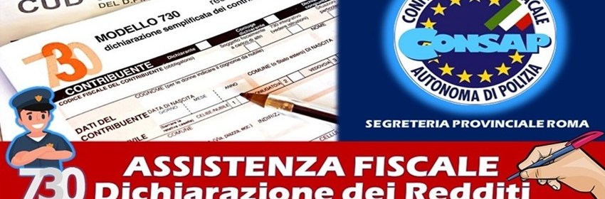 assistenza-fiscale-730-consap-roma-2025 -
