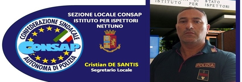 CRISTIAN DE SANTIS SEG. LOCALE CONSAP IPI NETTUNO - ROMA
