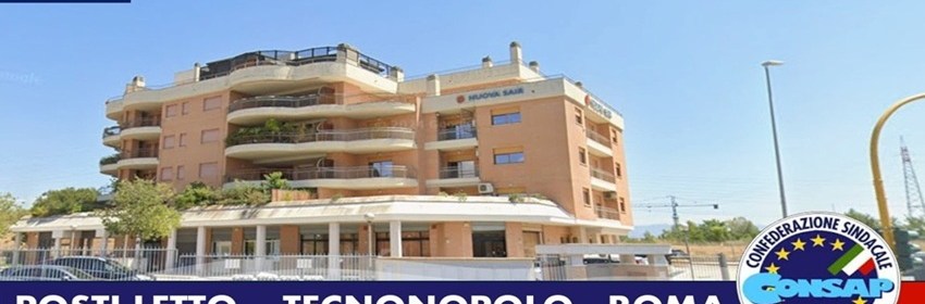 TECNOPOLO - POSTI LETTO - POLIZIA DI STATO ROMA